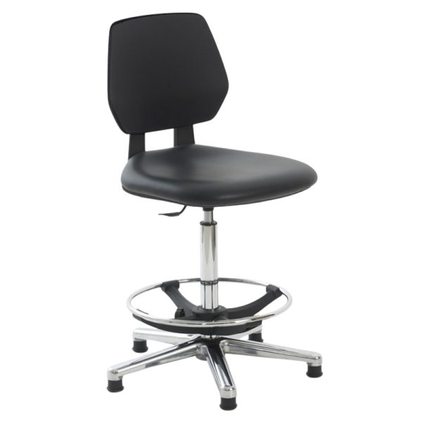 One Piece Laboratory Chair High
