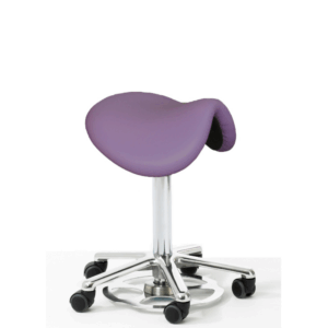 Saddle Seat with Foot Lift Adjustment